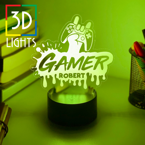 GAMER 3D NIGHT LIGHT – Eyes Of The World