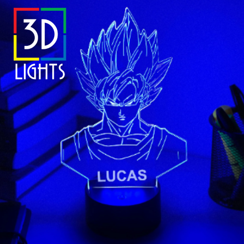 GOKU DRAGON BALL Z 3D NIGHT LIGHT