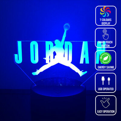 JORDAN 3D NIGHT LIGHT - Eyes Of The World