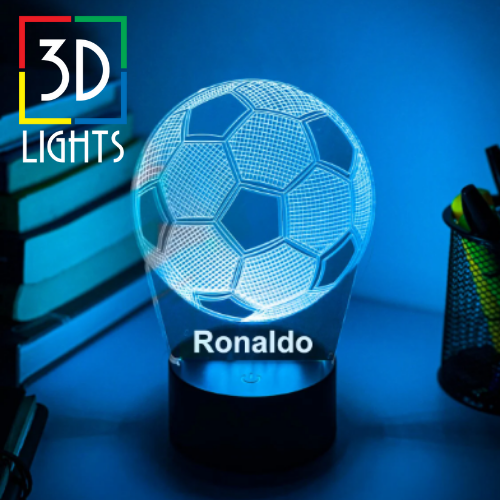 SOCCER BALL 3D NIGHT LIGHT